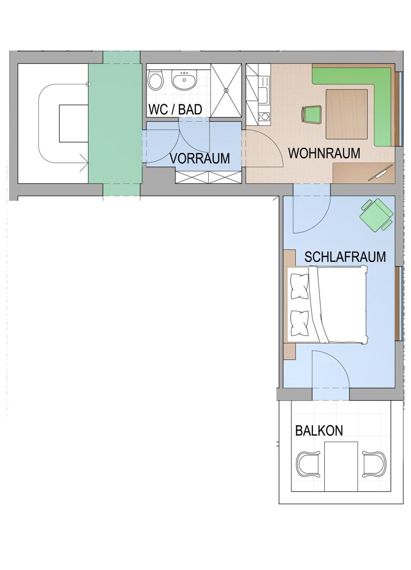 Appartement Scheibling Saint Wolfgang Oda fotoğraf